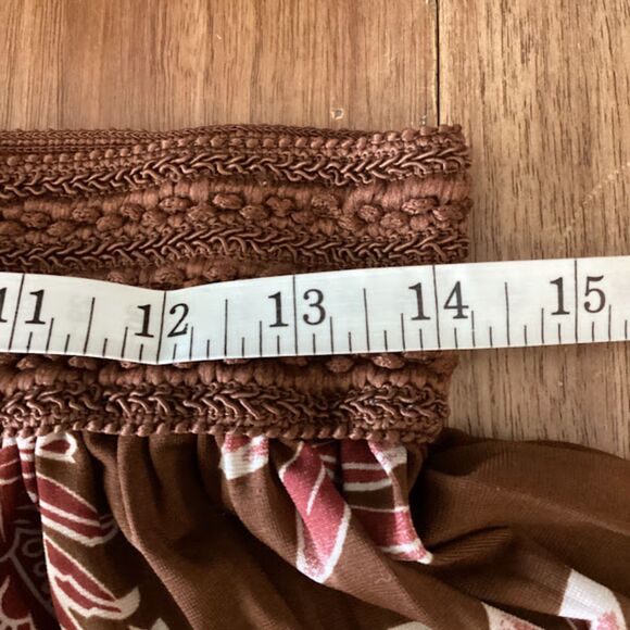 Jon & Anna Skirt Maxi Women's Large in Floral Stretch Waist Prairie Boho Western - Picture 7 of 8